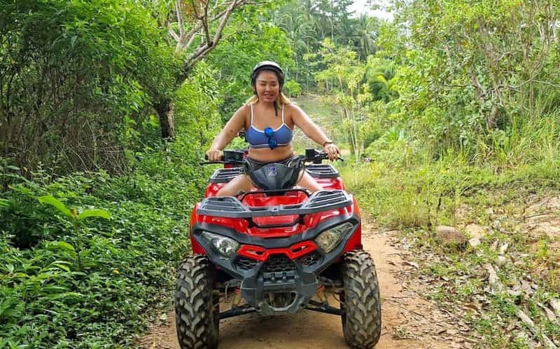 Billet Koh Pha Ngan : Adrénaline : tour quad en jungle