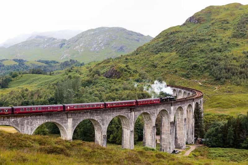Billet Edimbourg : Île de Skye, Highlands et train à vapeur Jacobite