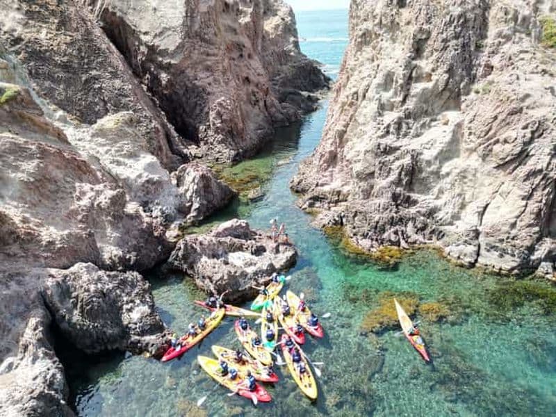 Billet Cabo de Gata : excursion en kayak et plongée avec tuba dans le parc naturel