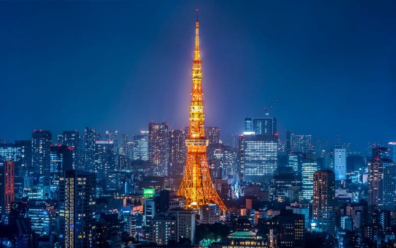 Billet Billets pour la Tour de Tokyo