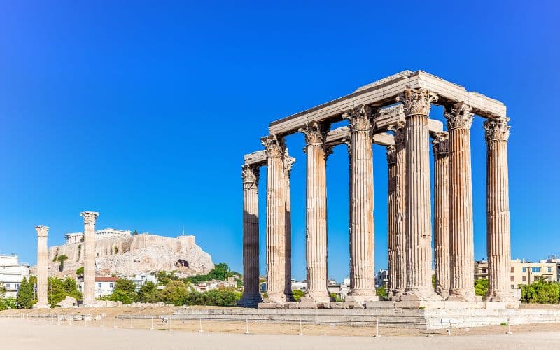 Billet Billets pour le temple de Zeus olympien avec Audioguide