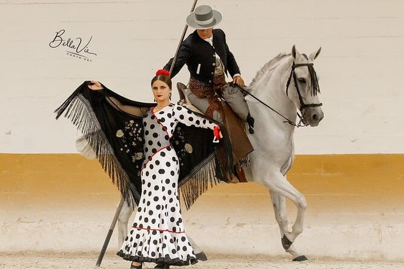 Billet Spectacle de flamenco et de chevaux à Malaga