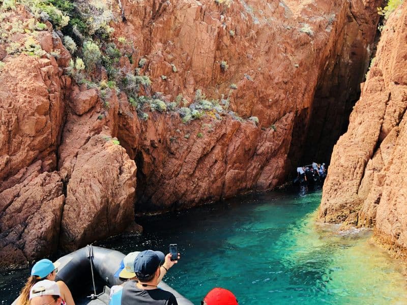 Billet Croisière et plongée avec masque et tuba dans les calanques de l'Estérel au départ de Cannes