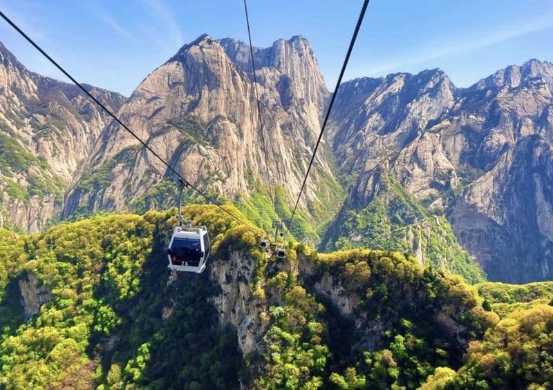 Billet Excursion privée d'une journée au mont Hua avec téléphérique