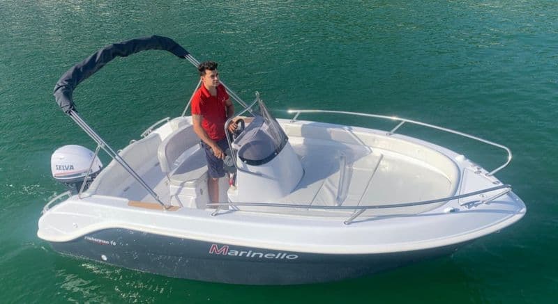 Billet Location de bateau - Marinello Fisherman 16 (Motorboat)