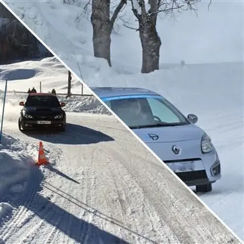 Billet Stage de Pilotage 3 Autos sur Glace à Tignes