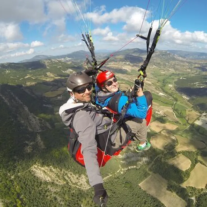 Baptême en Parapente près de Sisteron