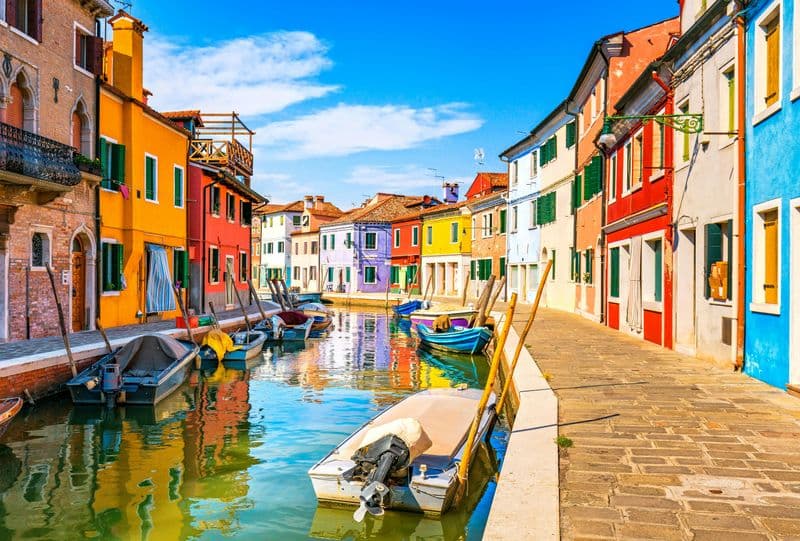 Billet Murano et Burano : excursion en bateau depuis la place Saint-Marc + démonstration de soufflage de verre