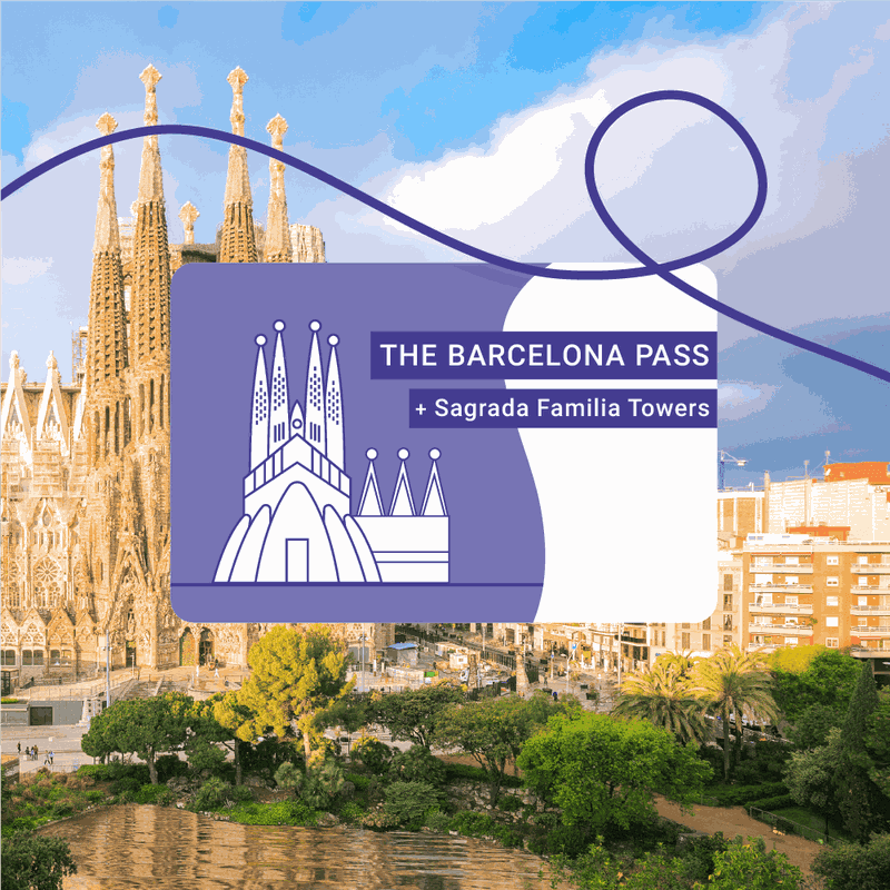 Billet Pass Barcelone + Tours de la Sagrada Familia