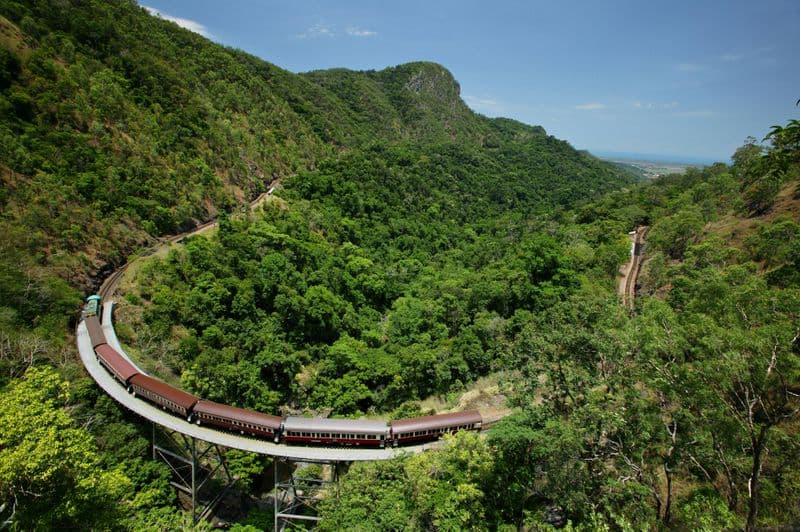 Billet Expérience de Kuranda en voiture : Skyrail Rainforest Cableway et Scenic Rail