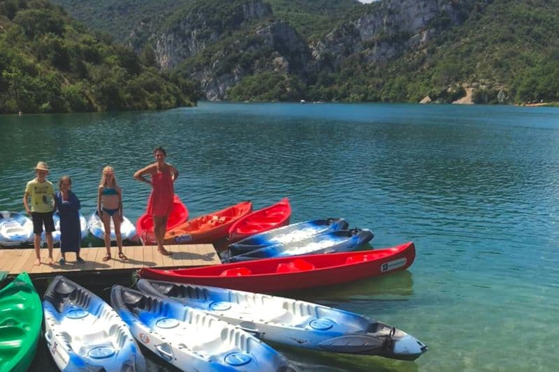 Billet Gorges du Verdon : Location de kayak