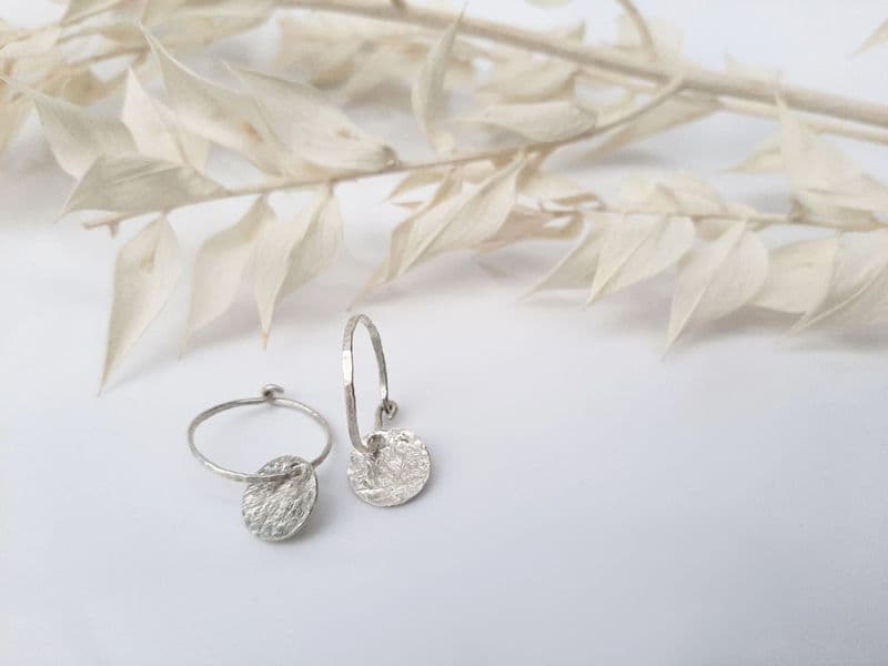 Billet Créez vos créoles en argent avec pampilles